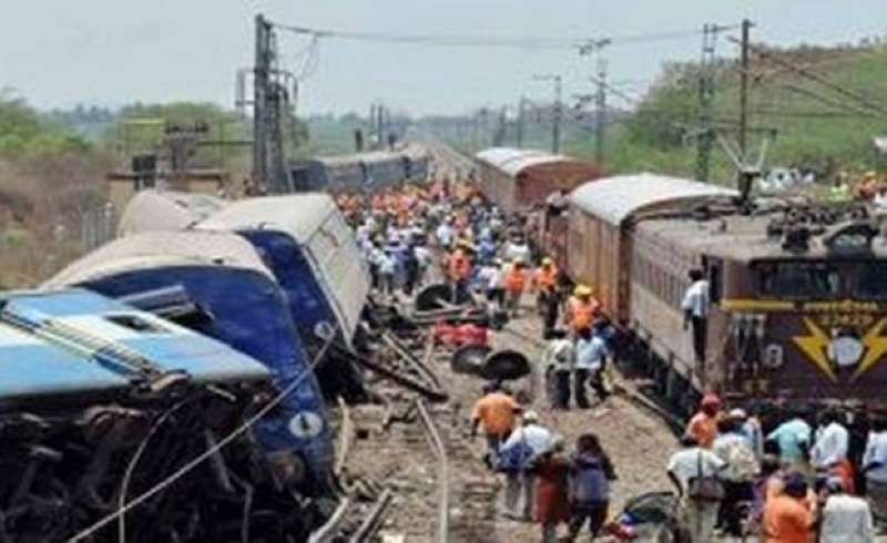 الهند مقتل وجرح 50 شخصا اثر خروج قطار ركاب عن مساره
