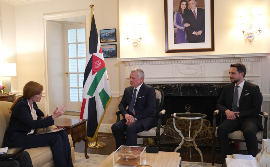 الملك يبحث مع مديرة الوكالة الأميركية للتنمية البرامج المنفّذة بالأردن