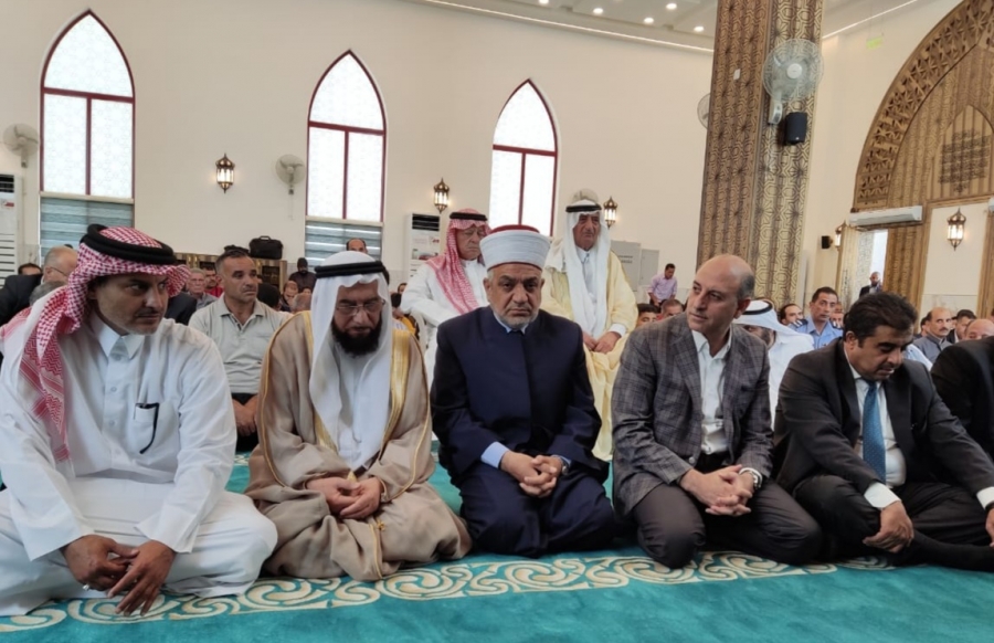 وزير الأوقاف يفتتح مسجد ابن قيم الجوزية في لواء ناعور