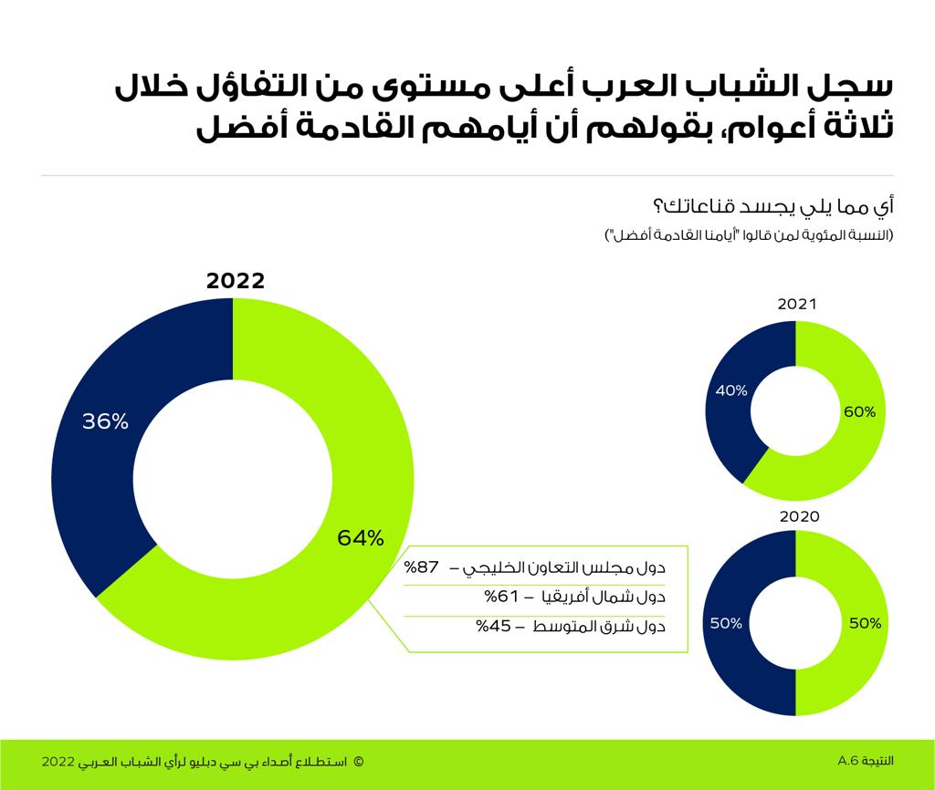 ما يزيد على 80٪ من جيل الربيع العربي يعتبرون الاستقرار أهم من الديمقراطية