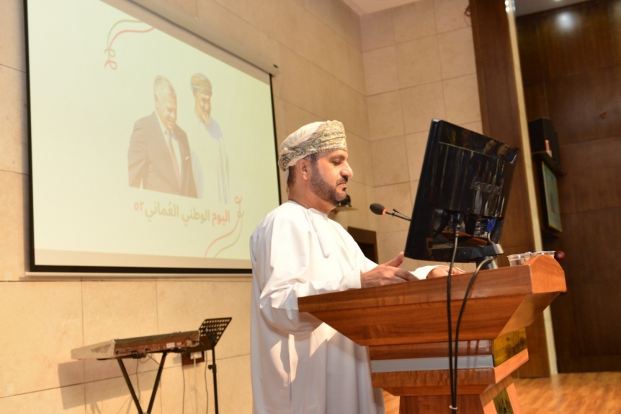 جامعة البترا تحتفل بالعيد الوطني الثّاني والخمسين لسلطنة عمان الشقيقة