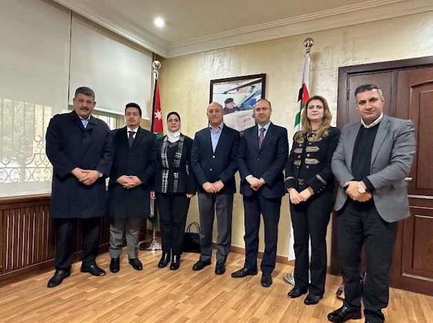 الميثاق الوطني في زيارة ثناء للهيئة الخيرية الأردنية الهاشمية