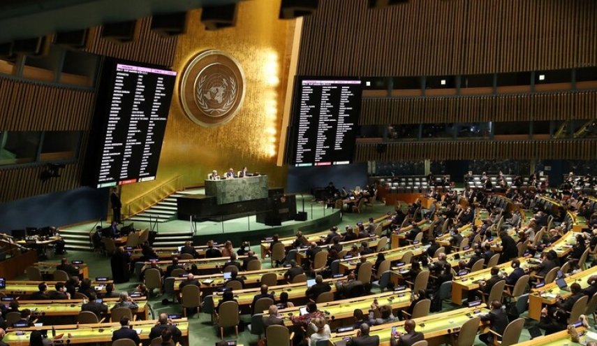 أغلبية أعضاء الجمعية العامة تؤيد عضوية كاملة لفلسطين بالأمم المتحدة