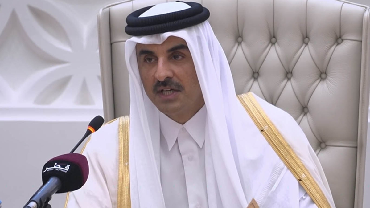 أمير قطر: لن يكون أمام إسرائيل سوى الانصياع لإرادة المجتمع الدولي