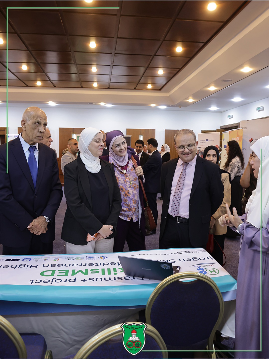 الجامعة الأردنيّة تستضيف منتدى ومعرض النشاطات الختاميّة لمشاريع إيراسموس بلس حول التحوّل الأخضر والرقمنة