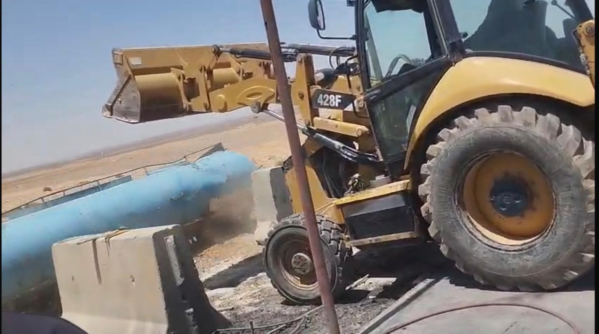 المياه :  تواصل حملتها لضبط الاعتداءات على المياه في الطريق الصحراوي