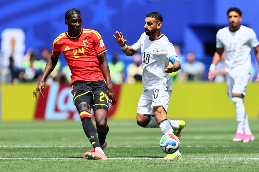 تعادل مصر مع بلجيكا في افتتاح مشوارهما بمونديال 2026